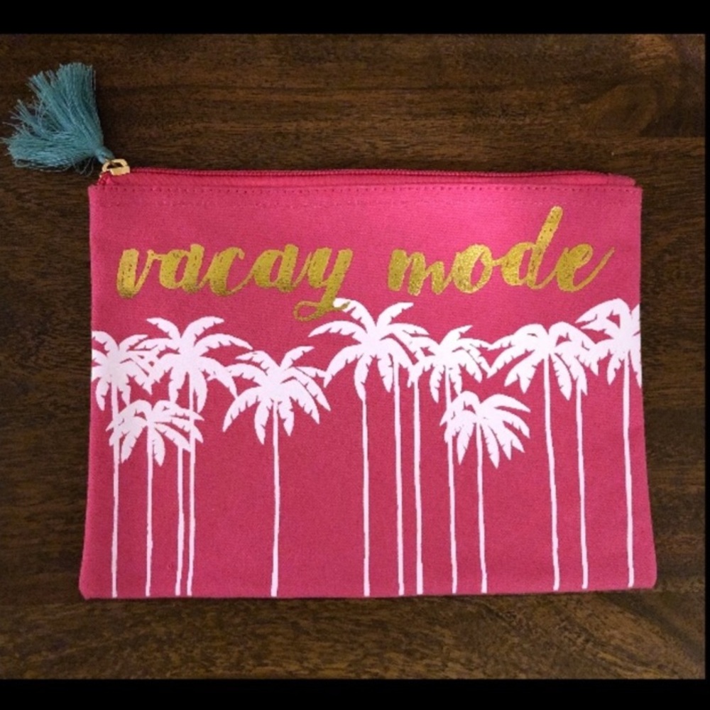 Vacay Mode Cosmetic Bag